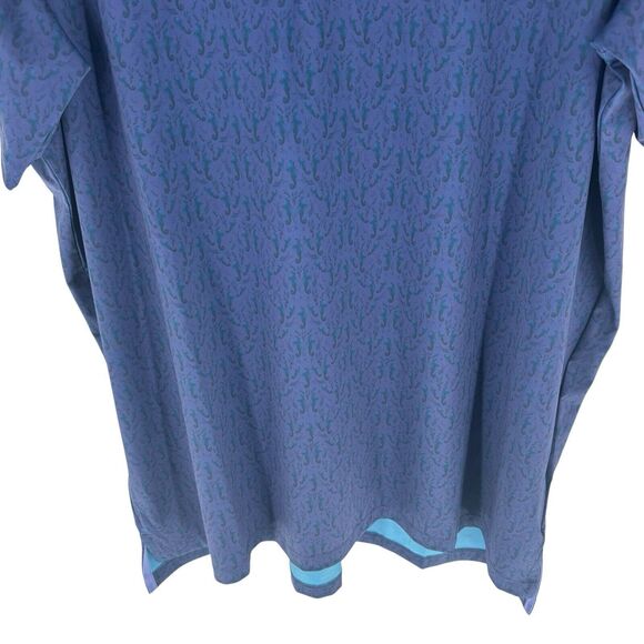 Greyson Shirt Mens XL Blue Purple Polo Performance Stretch Abstract Golf  Golfer - Picture 7 of 16